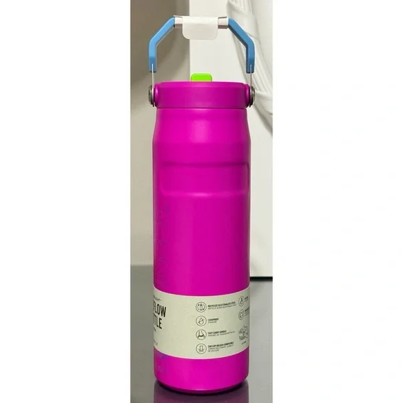 Stanley AeroLight IceFlow Flip Straw 2.0 Water Bottle 24oz, VIVID VIOLET REVERB - Picture 3 of 5